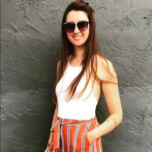 Free People white bodysuit